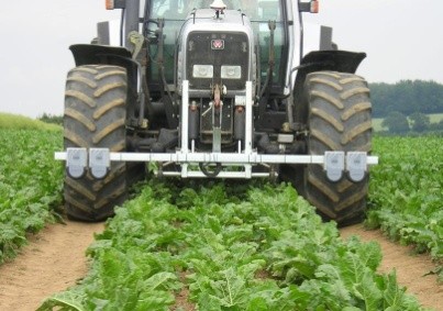 Tractor cu GPS